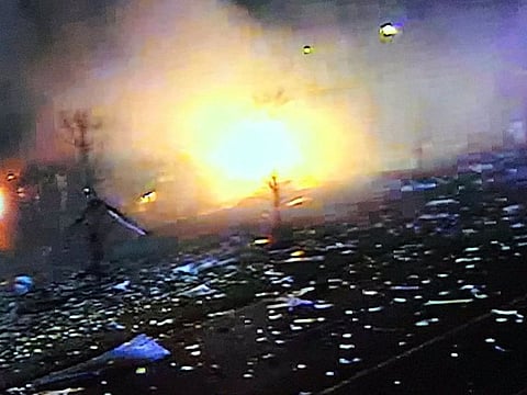 The blast took place at a silicone plant in Waukegan.