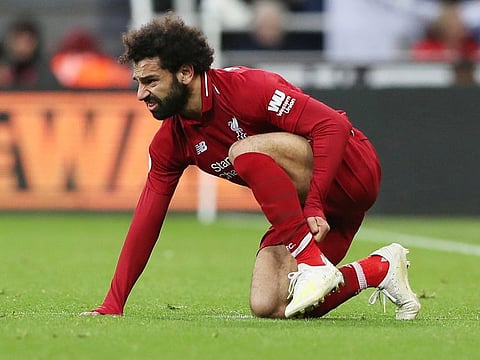Liverpool, the champions-in-waiting, are hopeful of having Mohammed Salah (pictured) and Andy Robertson back fit after both were missed in the Merseyside derby.