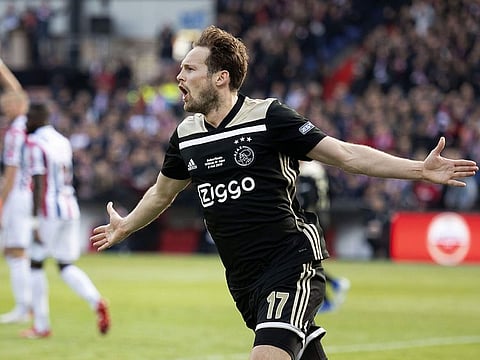 Ajax Amsterdam's Dutch defender Daley Blind.