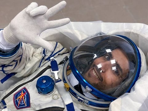 Emirati astronauts get custom Soyuz (MS-15) seats ahead of the first Emirati Arab astronaut's trip to the International Space Station on 25 September 2019.