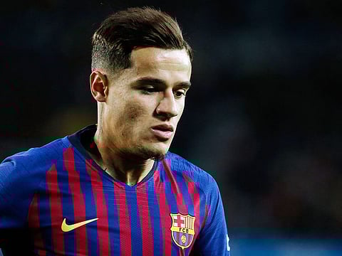Barcelona midfielder Philippe Coutinho is out for the season