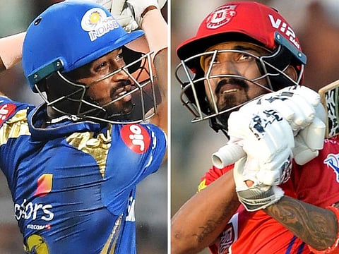 The chosen ones: Hardik Pandya (left) and KL Rahul will have their task cut out as captains of new franchises.