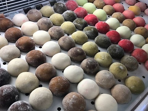 Mochi ice cream comes in many refreshing flavours