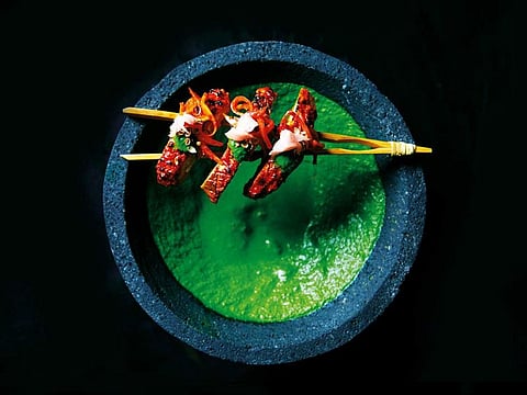 Kebabs at Tresind’s Indian Steakhouse iftar