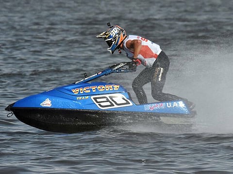 Victory Team’s World Champion Kevin Reiterer is eagerly looking to carry forward his winning momentum and a successful defence of his crown when the 2019 UIM-ABP Aquabike season opens in Portimao, Portugal on May 17. The 26-year-old Austrian won all three motos at the opening race on the UIM-ABP Aquabike European Continental Championship held in Penafiel, Portugal, from May 3-5.