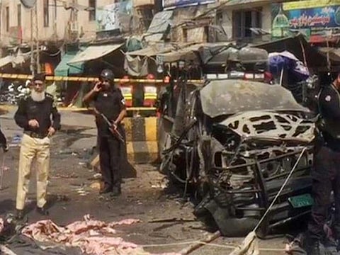 The shrine has been targeted previously, in a 2010 suicide attack that killed more than 40 people,