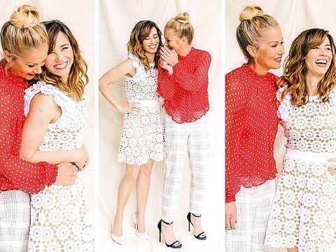 Christina Applegate and Linda Cardellini play unlikely friends in ‘Dead to Me’.