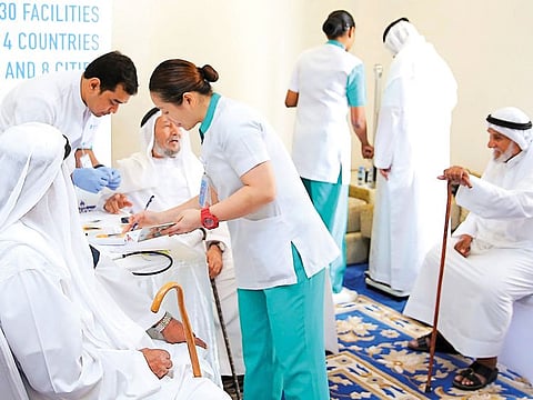 More cases of heart diseases, diabetes or cancer will have an incalculable impact on health care costs in the near term, the report states. Picture for illustrative purposes only.