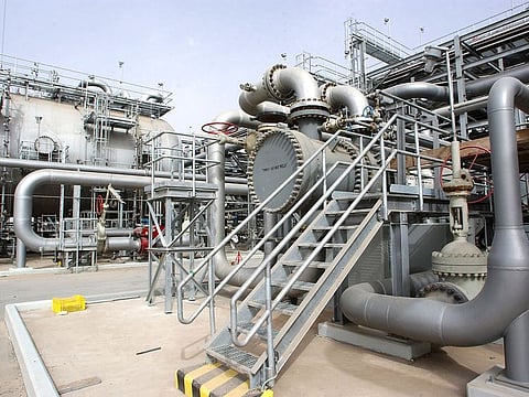 Picture for illustrative purpose only. A general view of an oil plant in Haradh, about 280 kilometres (170 miles) southwest of the eastern Saudi oil city of Dhahran.