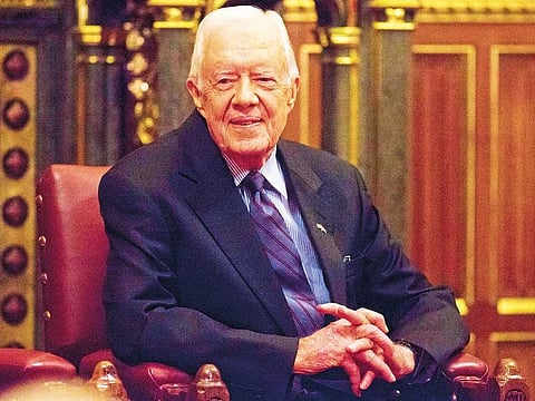 Former US President Jimmy Carter
