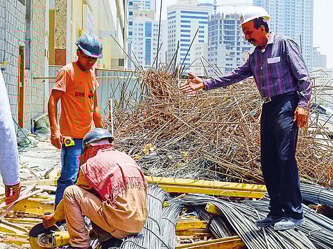 Malik Afzal Mehdi joined a construction firm in the UAE as a labourer in 2004. Now a foreman, he is the last to leave the site.