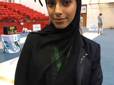 Emirati Al Messabi’s vision to become female Olympic fencing referee