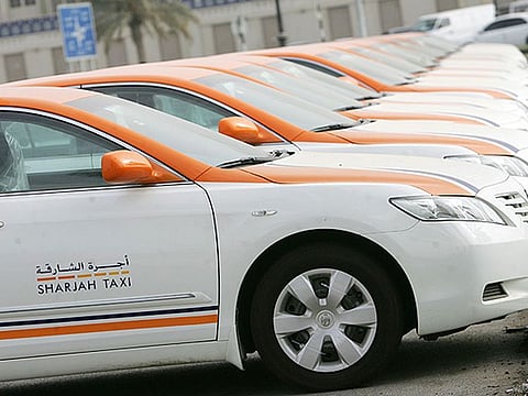 Sharjah taxi