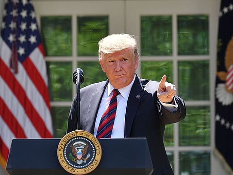 US President Donald Trump.