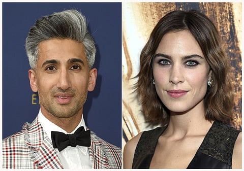 Tan France and Alexa Chung