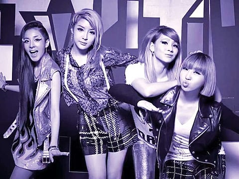 2NE1: Sandara Park, Park Bom, CL and Minzy