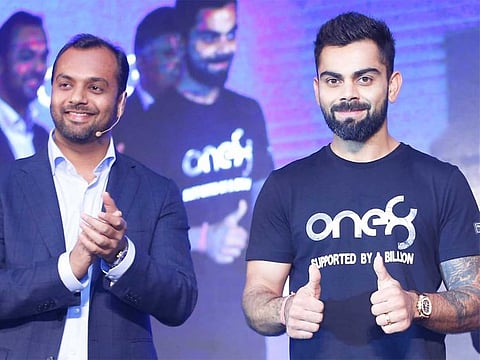 Indian cricket superstar Virat Kohli was in Dubai to officially launch his brand, one8's fresh line of Deodorants and Fragrances to the region