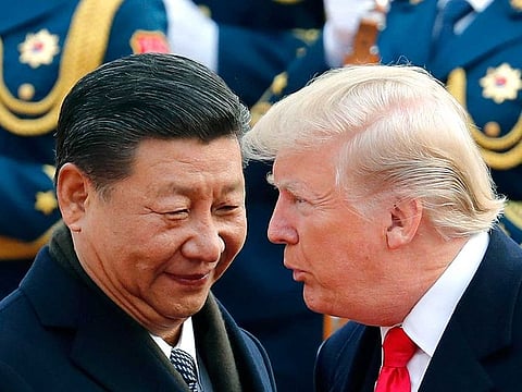 US President Donald Trump said on Wednesday he expected a "lot of problems" to be solved in his upcoming meeting with Chinese leader Xi Jinping.