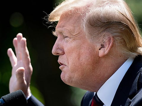 US President Donald Trump.