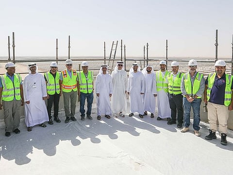 Shaikh Saeed Mohammed Al Tayer, MD & CEO of Dubai Electricity and Water Authority (DEWA), has reviewed the progress of the 300 megawatt (MW) second stage of the 800MW third phase of the Mohammed bin Rashid Al Maktoum Solar Park.