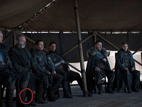 ‘Game of Thrones’ finale leaves water bottle on screen