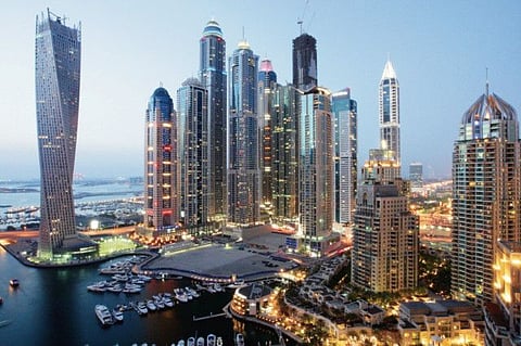 The Dubai Marina Walk
