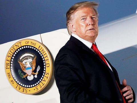 US President Donald Trump