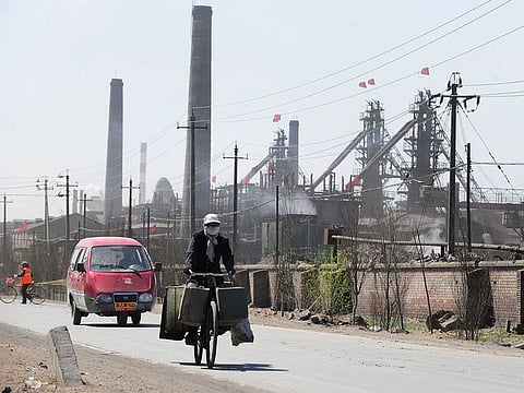Factories processing rare earths on the outskirts of Baotou city in Inner Monglia, China. Factory activity in China expanded at a slower pace in May as the country attempts to get back on track after the coronavirus, official data showed Sunday.