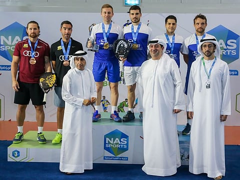 German Zunica and Jose Juan Matea won the Men’s Open crown at the NAS Padel Championship.