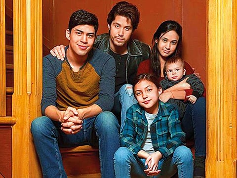 Cast of the rebooted ‘Party of Five’.