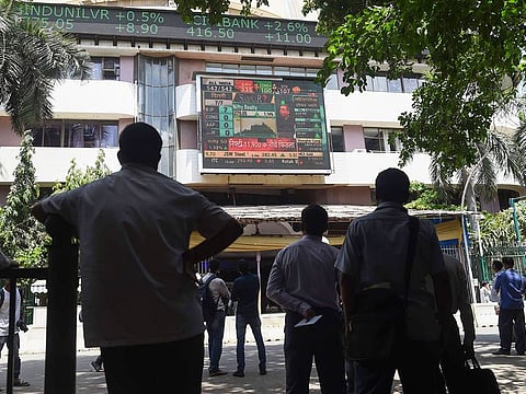 Indian shares slumped more than 1 per cent on Wednesday after data showed the country’s economic growth missed estimates.