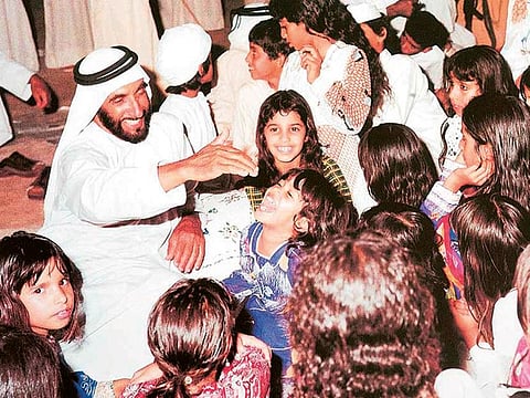 Shaikh Zayed was widely loved and respected as a benevolent Arab and world statesman for his humanitarian initiatives.