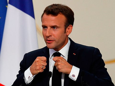 French president Emmanuel Macron