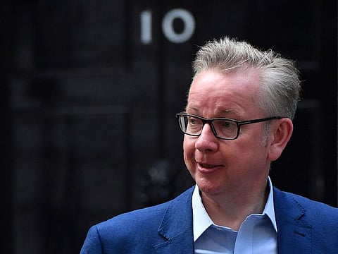 Environment Secretary Michael Gove. We currently have five just candidates left after the start of the second round of voting.