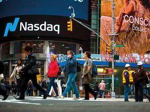 The tech-focused index is down about 15 per cent since its November record, midway between the 10 per cent loss considered a correction and nearing the 20 per cent drop qualifies as a “bear market.”