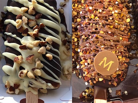 Baskin Robbins and Magnum both have options which allow you to create your own ice cream