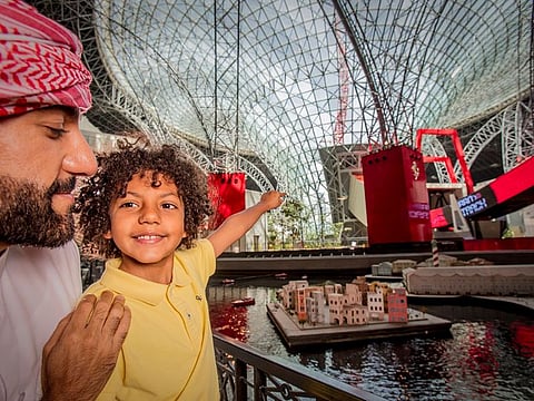 Eid celebrations at Ferrari World, Abu Dhabi.