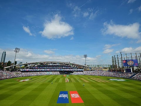 A general view of The Oval in London.