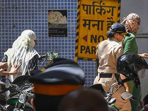 The three doctors accused in Payal Tadvi suicide case arrive at session court, in Mumbai, Wednesday, May 29, 2019.