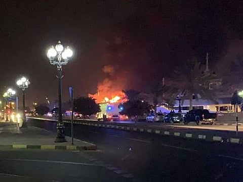 Sharjah fire
