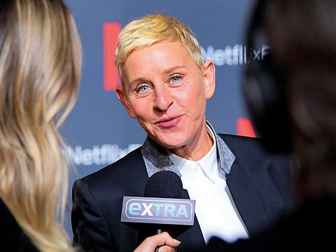 Ellen DeGeneres attends Netflix's "Ellen DeGeneres: Relatable" Screening & Reception at Raleigh Studios on May 08, 2019 in Los Angeles, California.
