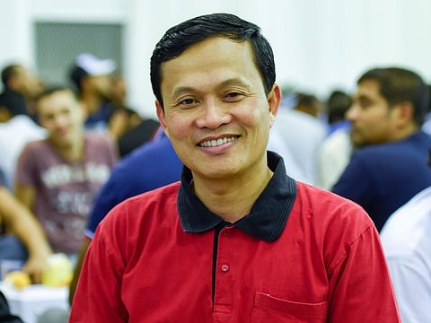 Sri Widodo, 49 years old Indonationa working in hospitality industry. Photo: Virendra Saklani/Gulf News