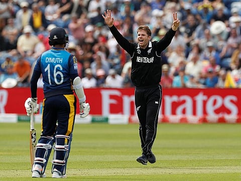 New Zealand pacer Lockie Ferguson (right) is ruled out of the tournament due to a serious tear in the calf muscle.