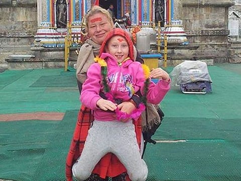 The 11-year-old narrated her visits to Badrinath and Kedarnath shrines to the PM.