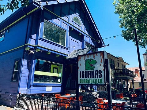 Iguanas Burritozilla, the home of the 5-pound, 18-inch monster burrito