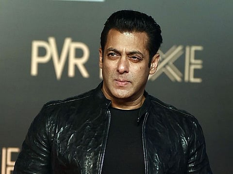 Bollywood actor Salman Khan at the premiere of his film 'Bharat' in Mumbai on June 5, 2019.