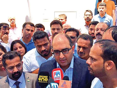 Vipul, the Consul General of India in Dubai, visited the embalming centre and offered condolences to the grieving families and friends of the Indian victims of the Dubai bus crash