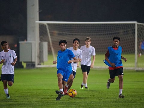 Players train for the Du La Liga High Performance Centre’s Summer Programme in Spain.