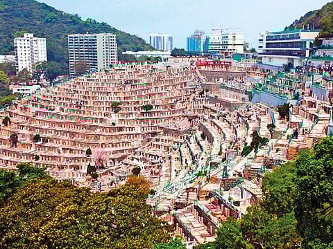 Happy Valley is of the oldest Christian cemeteries in Hong Kong and graves here date back 1845 in the early years of British rule.