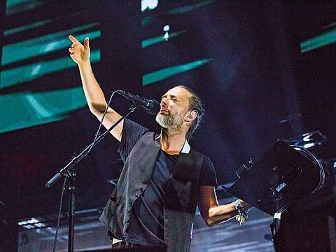 Thom yorke of Radiohead
